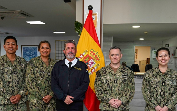 Fleet Master Chief Chris King visits NAVSTA Rota
