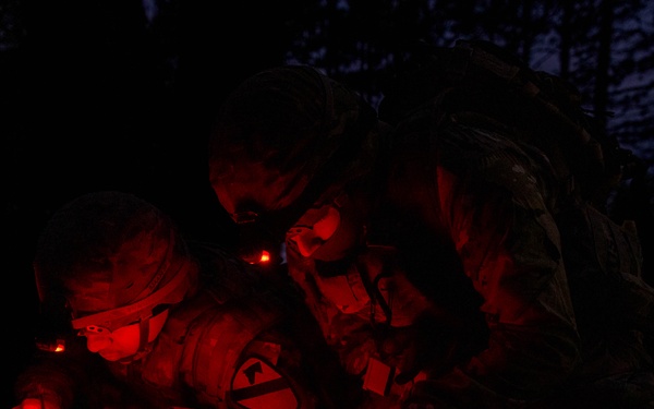 Best By Test participants start land navigation