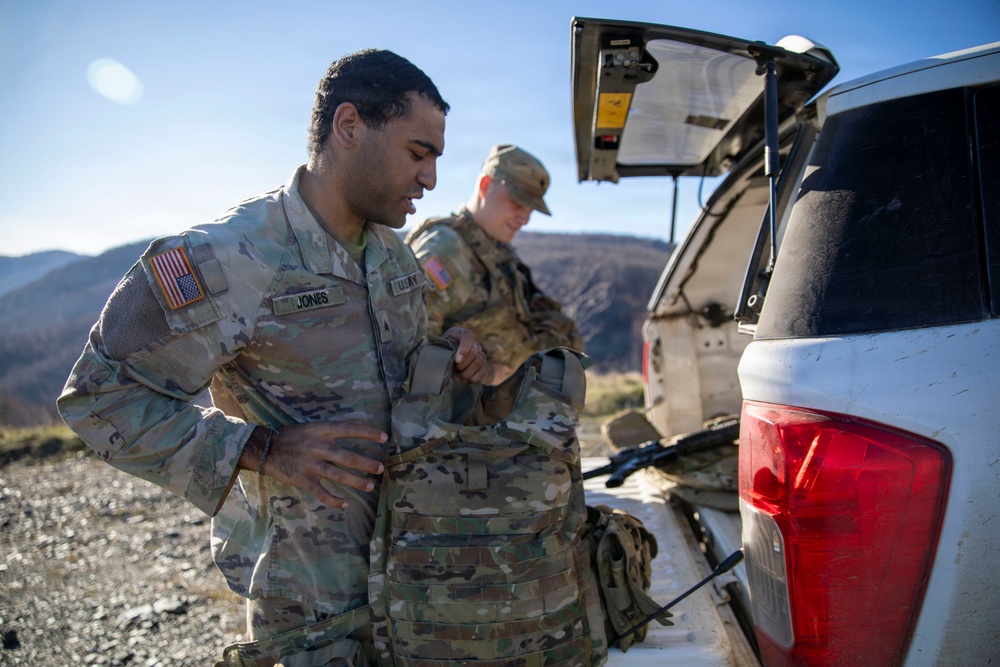 Kosovo Forces Regional Command-East Patrol