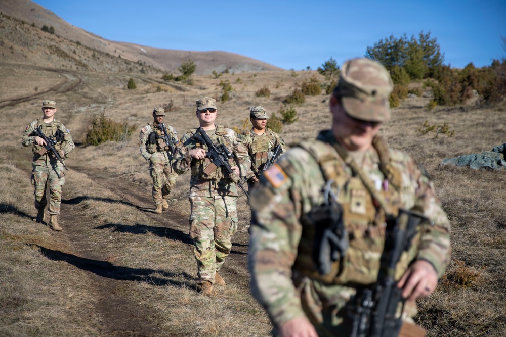 Kosovo Forces Regional Command-East Patrol