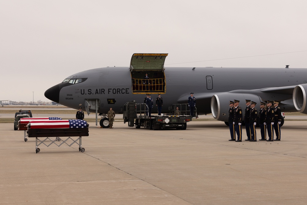 Honorable transfer of fallen Iowa National Guard Soldiers