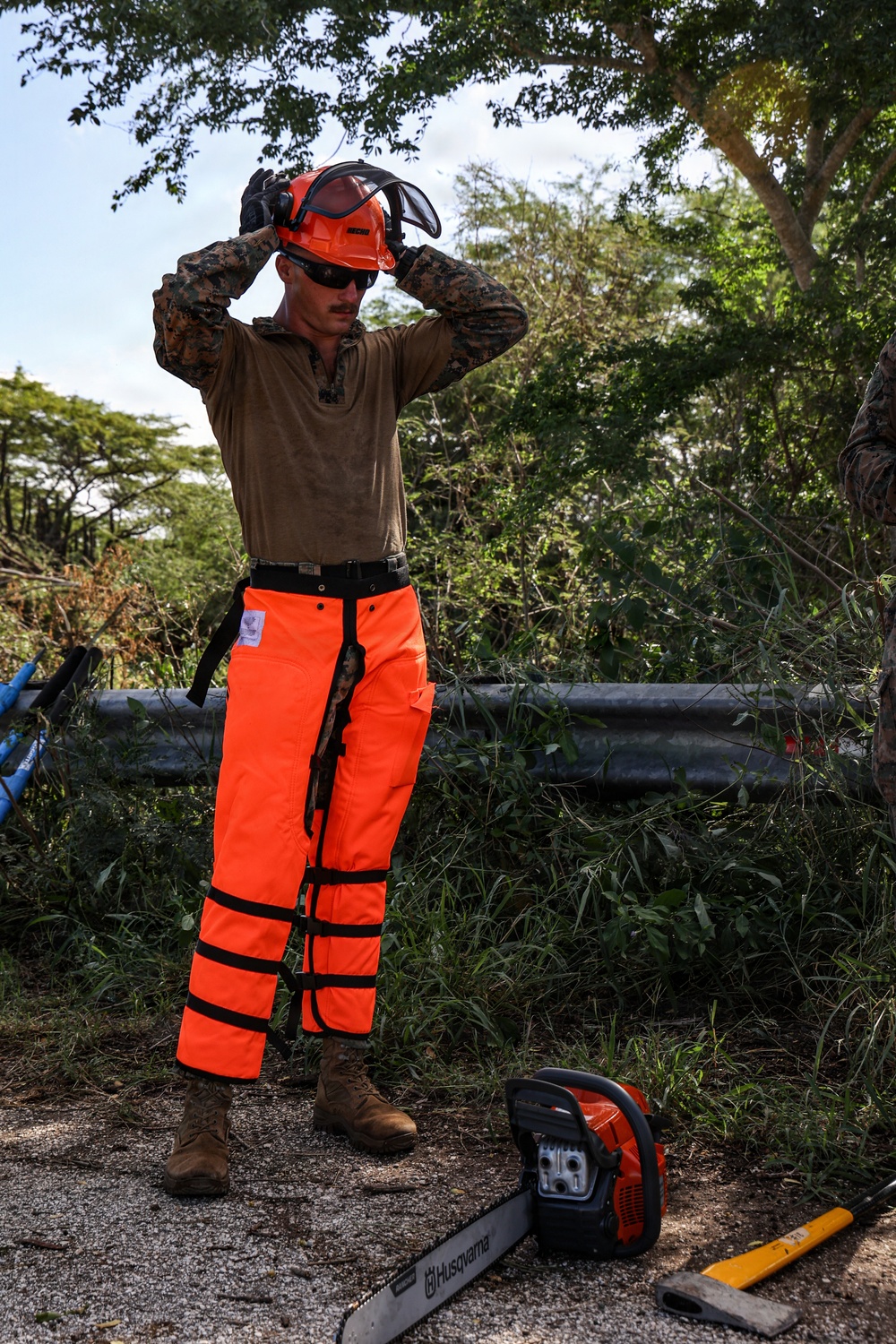 22nd MEU(SOC) | CEB Airstrip Improvement Operations in Camp Santiago During Deployment