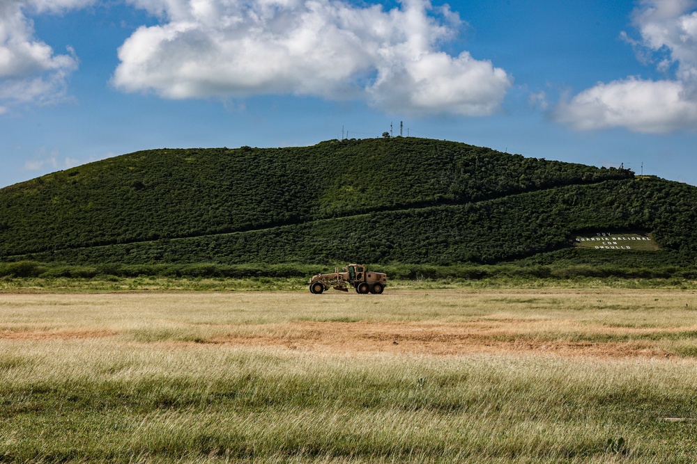 22nd MEU(SOC) | CEB Airstrip Improvement Operations in Camp Santiago During Deployment