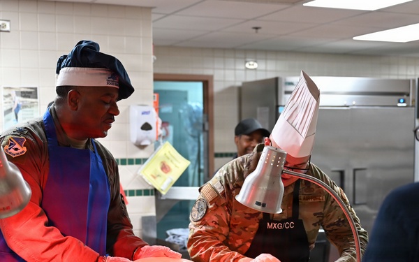 552nd Air Control Wing host Christmas Lunch