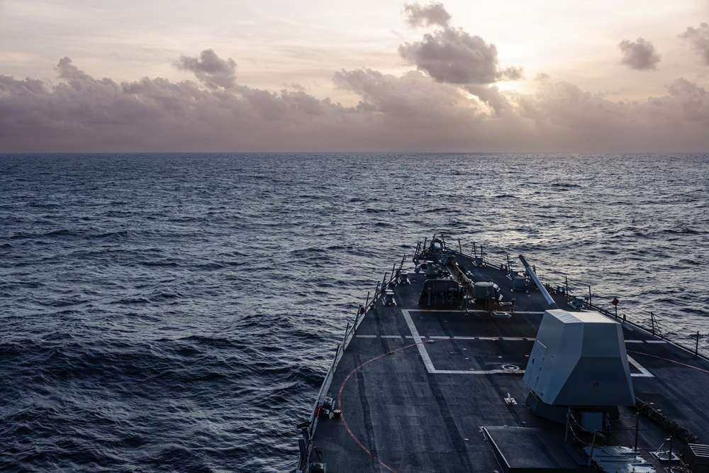 USS Bainbridge Caribbean Sea Operations
