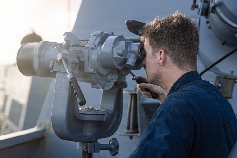 USS Bainbridge Caribbean Sea Operations