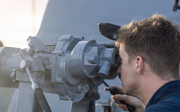 USS Bainbridge Caribbean Sea Operations