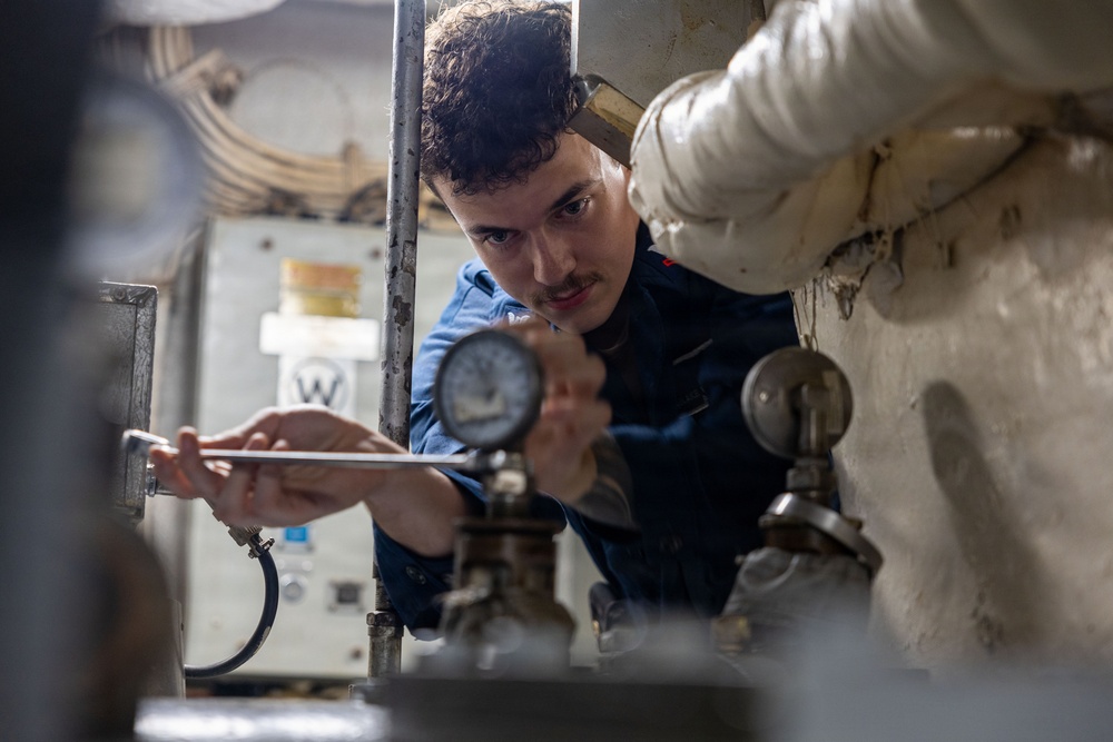 USS Iwo Jima's Calibration Lab