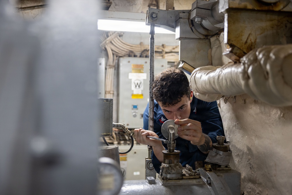 USS Iwo Jima's Calibration Lab