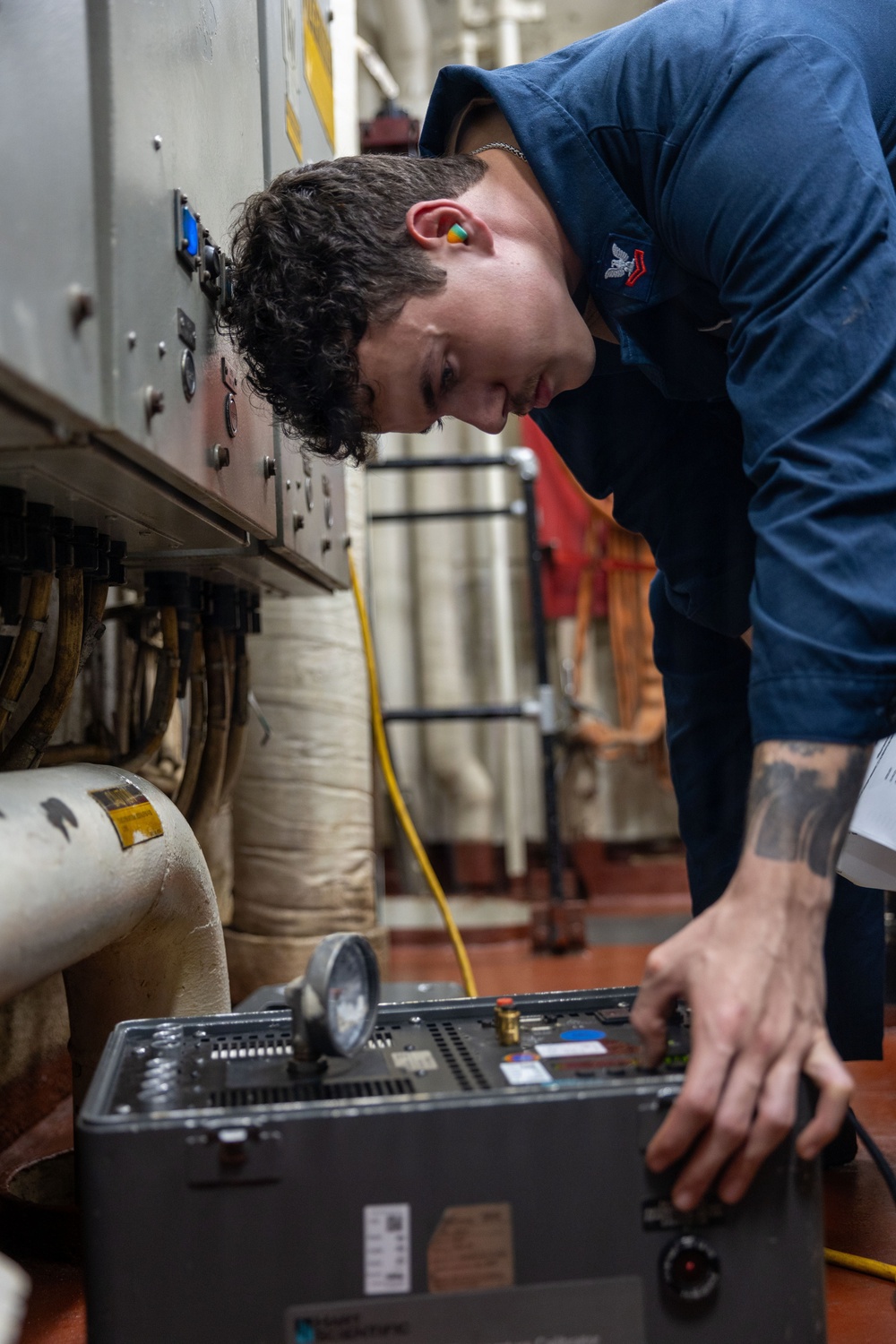 USS Iwo Jima's Calibration Lab