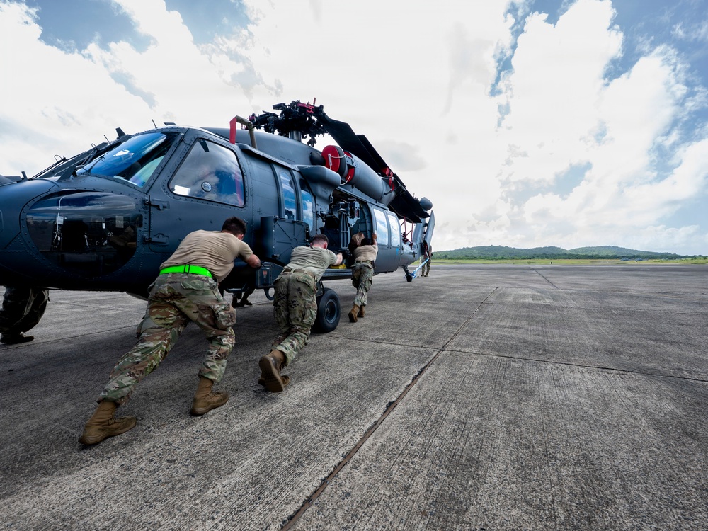 Jolly Green Giant arrives in Puerto Rico