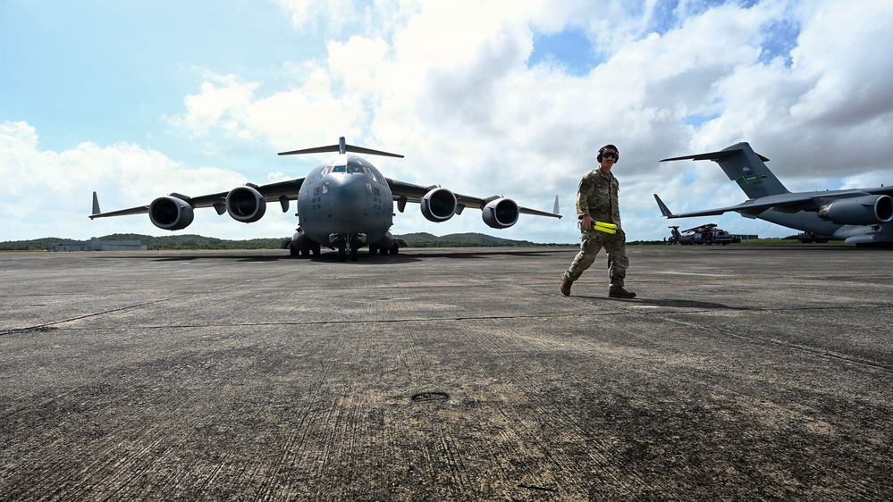 Jolly Green Giant arrives in Puerto Rico