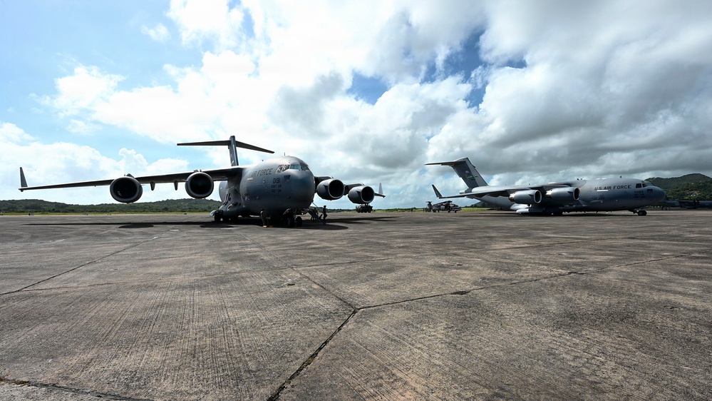 Jolly Green Giant arrives in Puerto Rico