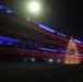 Holiday Lights Bring Warmth to Smith Barracks Night