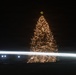 Holiday Lights Bring Warmth to Smith Barracks Night