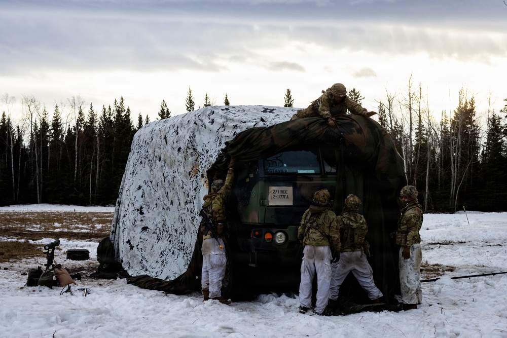 377th Parachute Field Artillery Regiment at JPMRC 2025