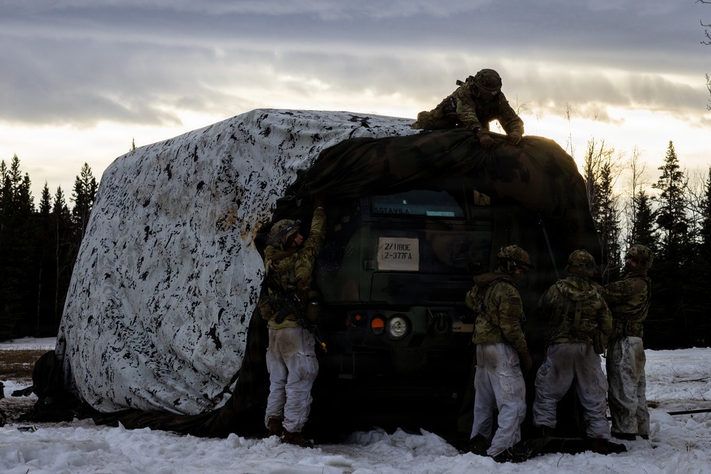 377th Parachute Field Artillery Regiment at JPMRC 2025