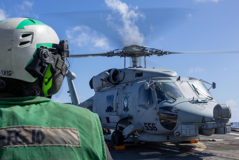 USS Thomas Hudner (DDG 116) Flight Operations