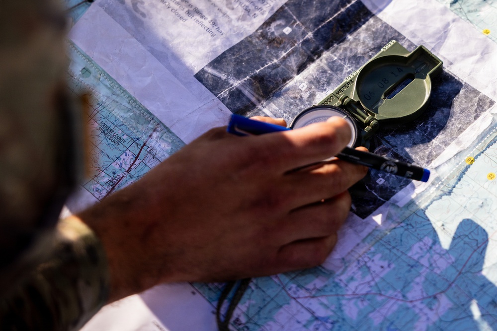 200th Military Police Command Best Squad Competition Patrol Lanes