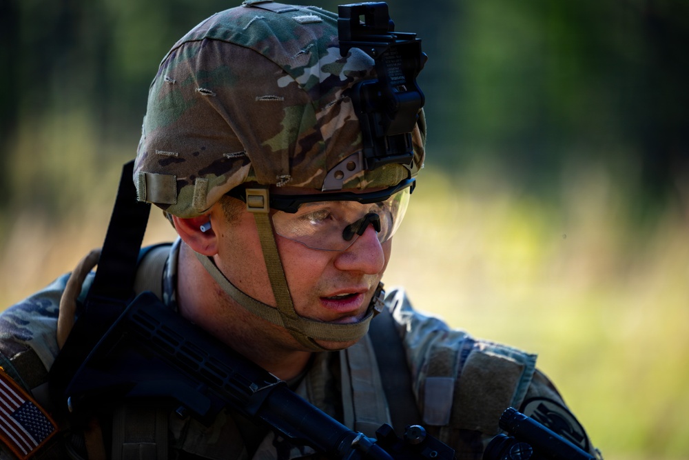 200th Military Police Command Best Squad Competition Patrol Lanes