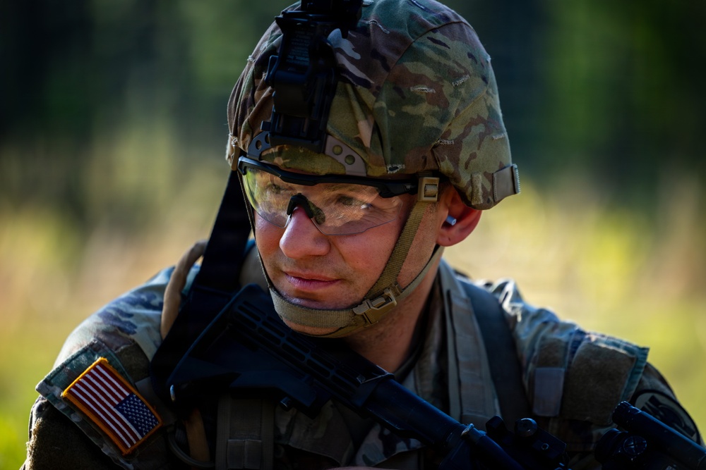 200th Military Police Command Best Squad Competition Patrol Lanes