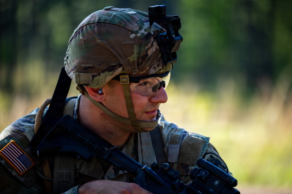 200th Military Police Command Best Squad Competition Patrol Lanes
