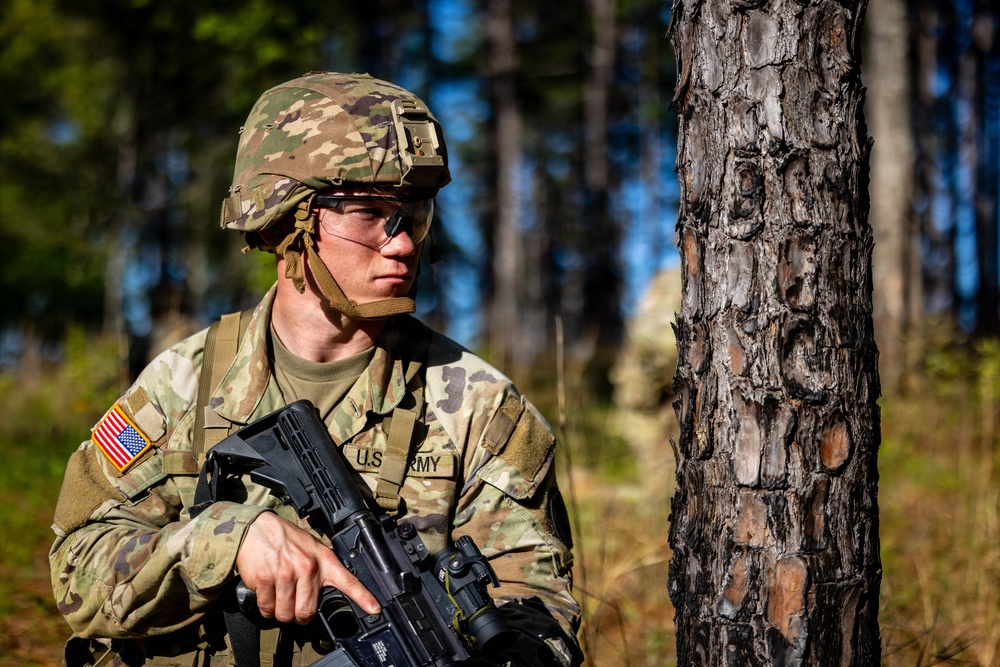 200th Military Police Command Best Squad Competition Patrol Lanes