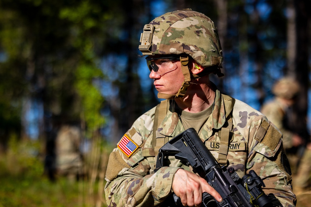 200th Military Police Command Best Squad Competition Patrol Lanes