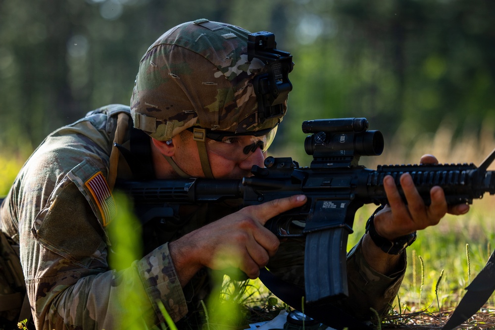 200th Military Police Command Best Squad Competition Patrol Lanes