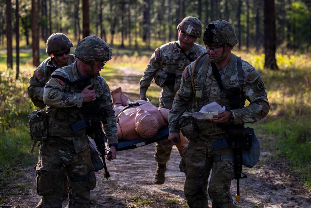 200th Military Police Command Best Squad Competition Patrol Lanes