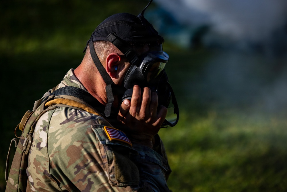 200th Military Police Command Best Squad Competition Patrol Lanes