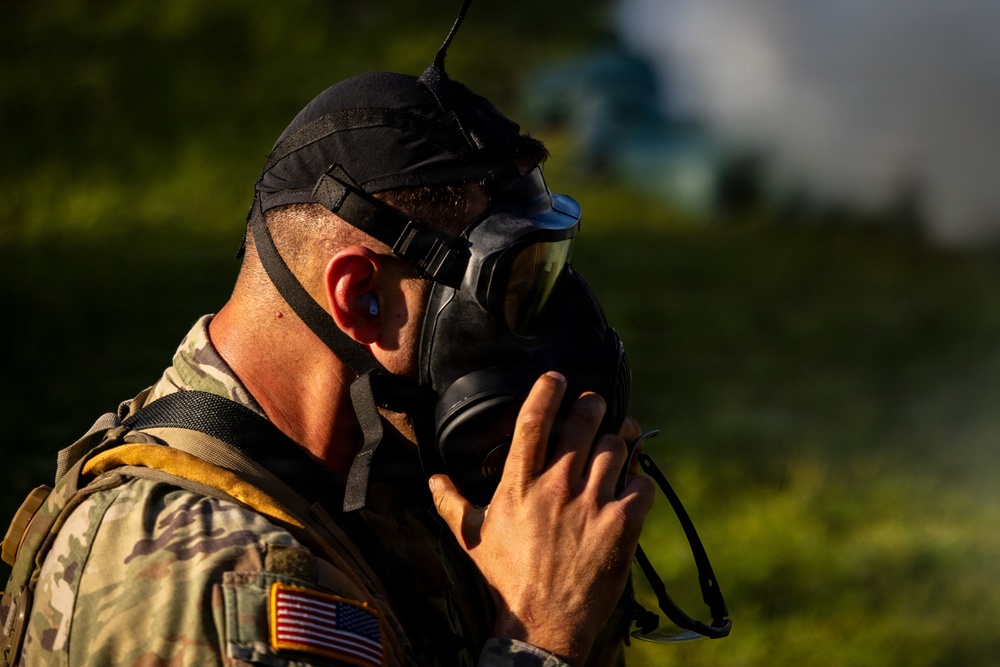 200th Military Police Command Best Squad Competition Patrol Lanes