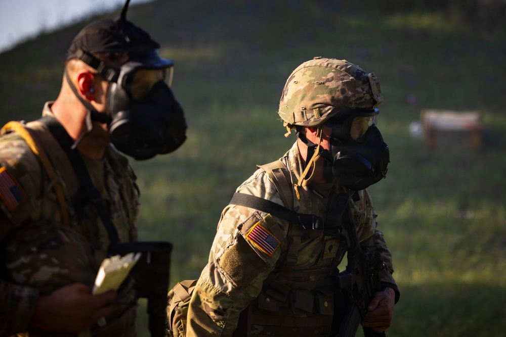 200th Military Police Command Best Squad Competition Patrol Lanes