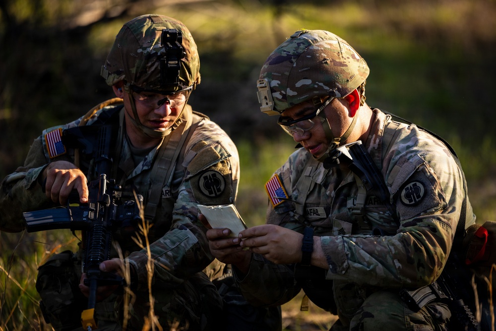 200th Military Police Command Best Squad Competition Patrol Lanes