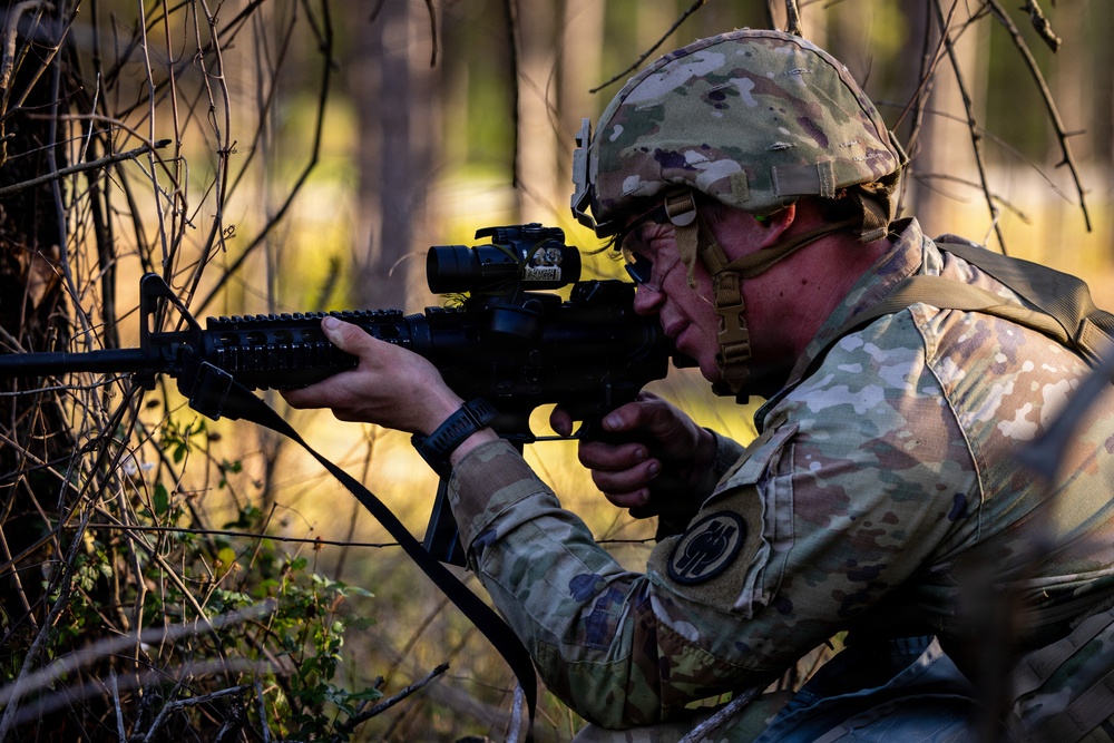 200th Military Police Command Best Squad Competition Patrol Lanes