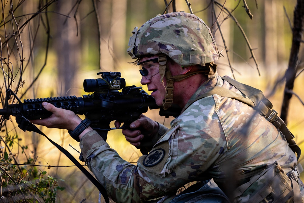 200th Military Police Command Best Squad Competition Patrol Lanes