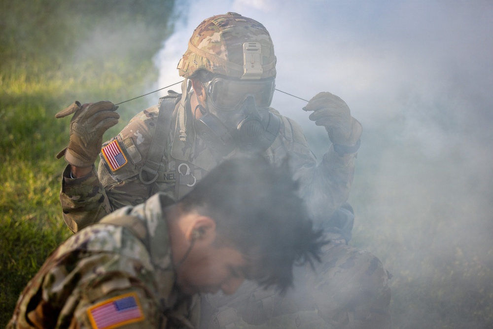 200th Military Police Command Best Squad Competition Patrol Lanes
