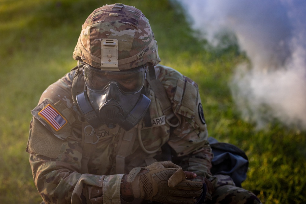 200th Military Police Command Best Squad Competition Patrol Lanes