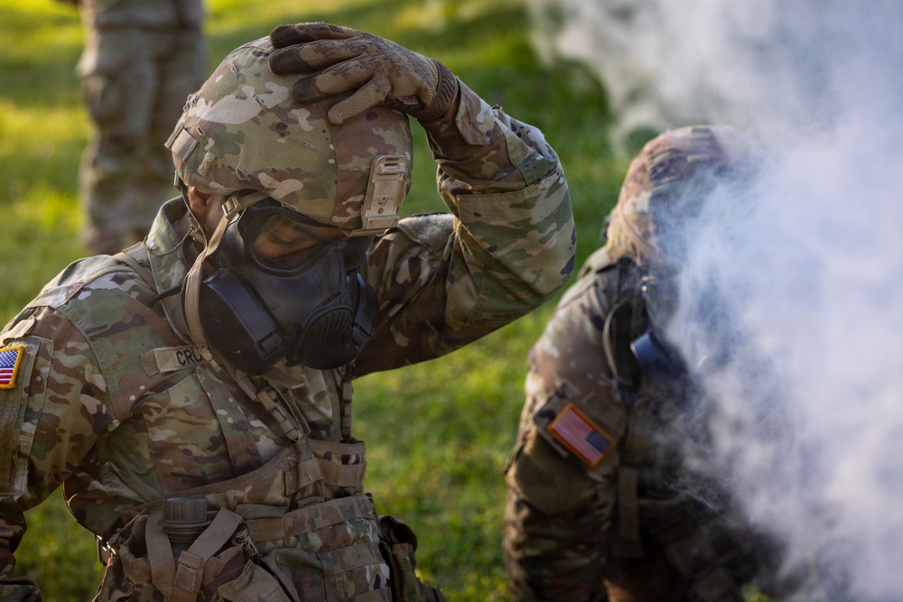 200th Military Police Command Best Squad Competition Patrol Lanes