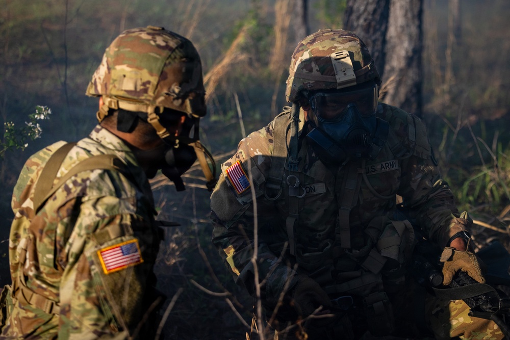 200th Military Police Command Best Squad Competition Patrol Lanes