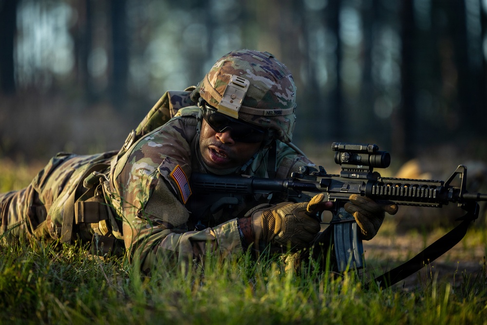 200th Military Police Command Best Squad Competition Patrol Lanes