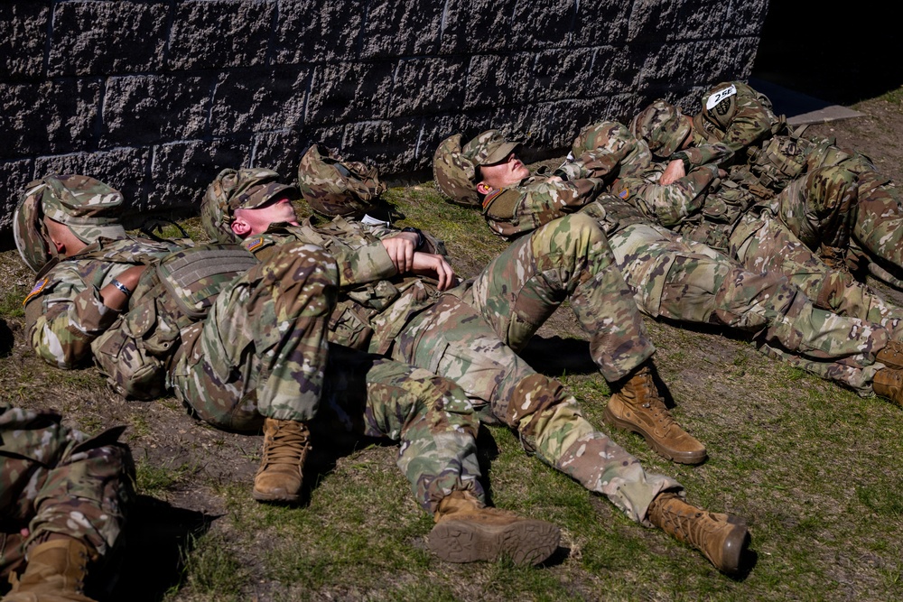 USARC Best Squad Competition Pistol Range