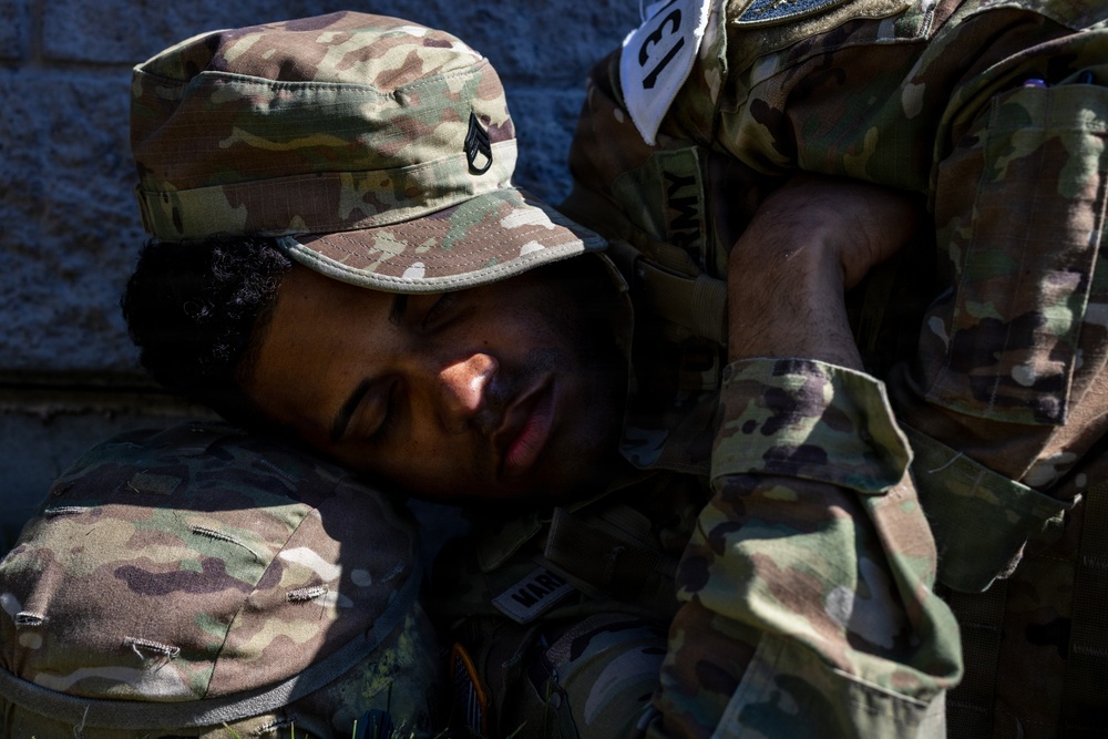 USARC Best Squad Competition Pistol Range