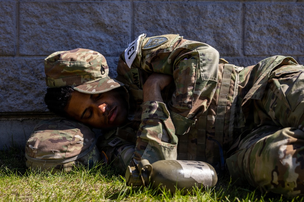USARC Best Squad Competition Pistol Range