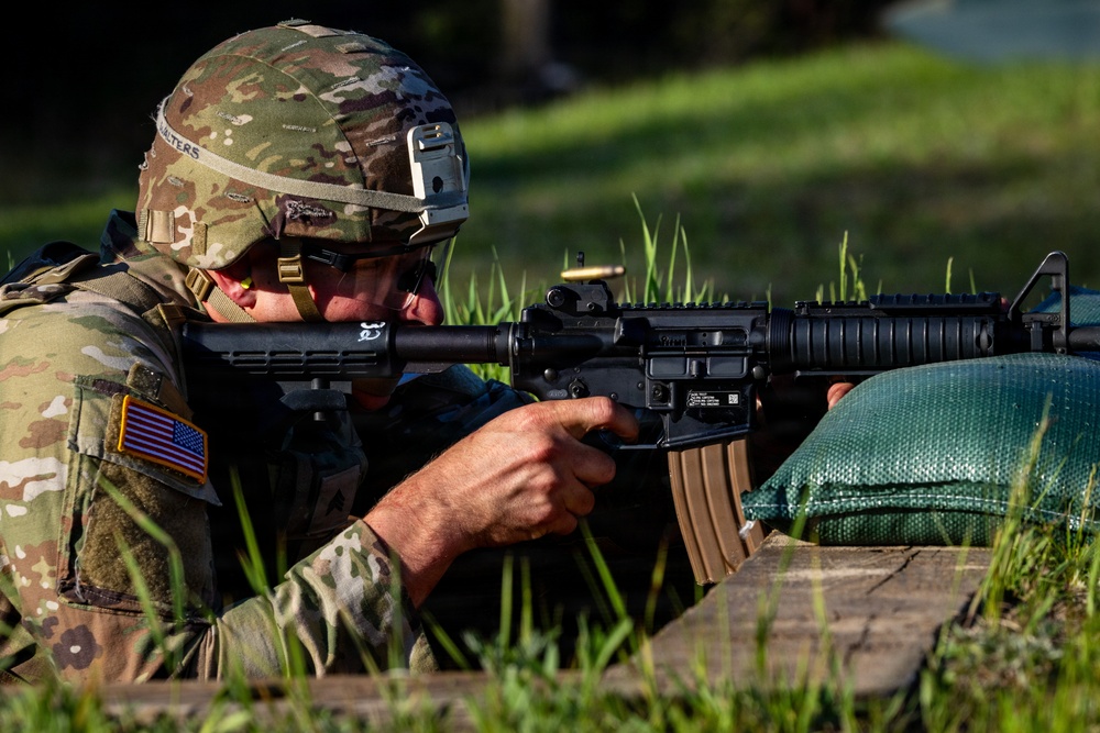 USARC Best Squad Competition Reflexive Fire Range