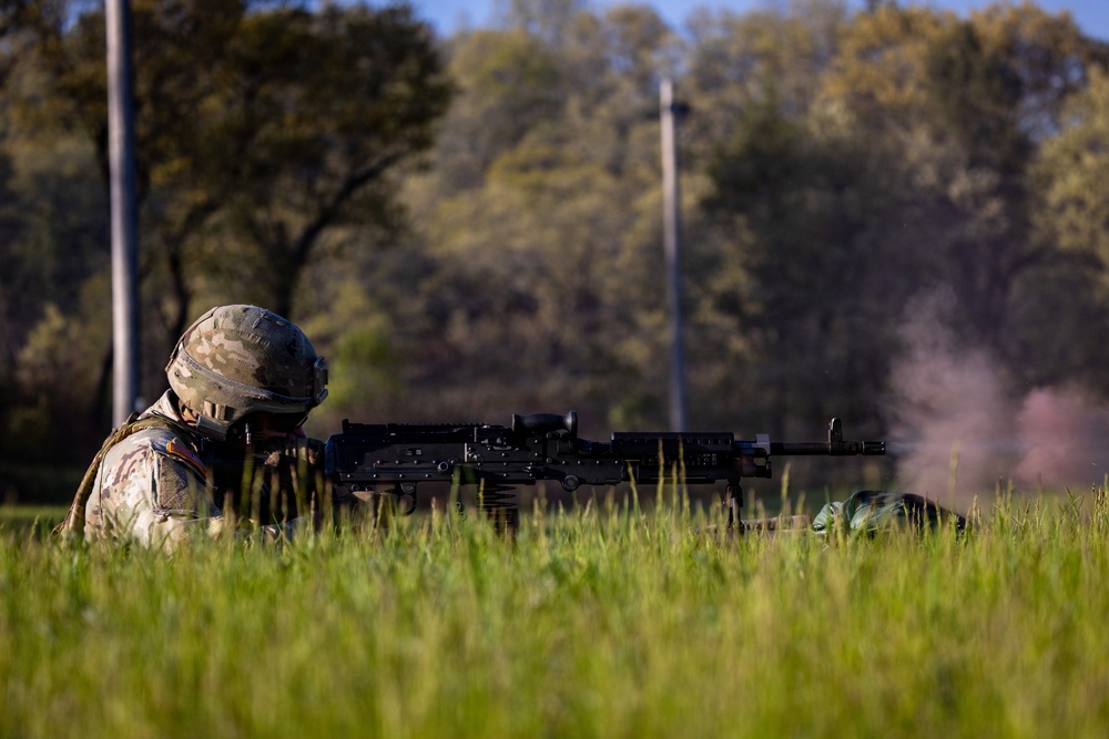 USARC Best Squad Competition Reflexive Fire Range