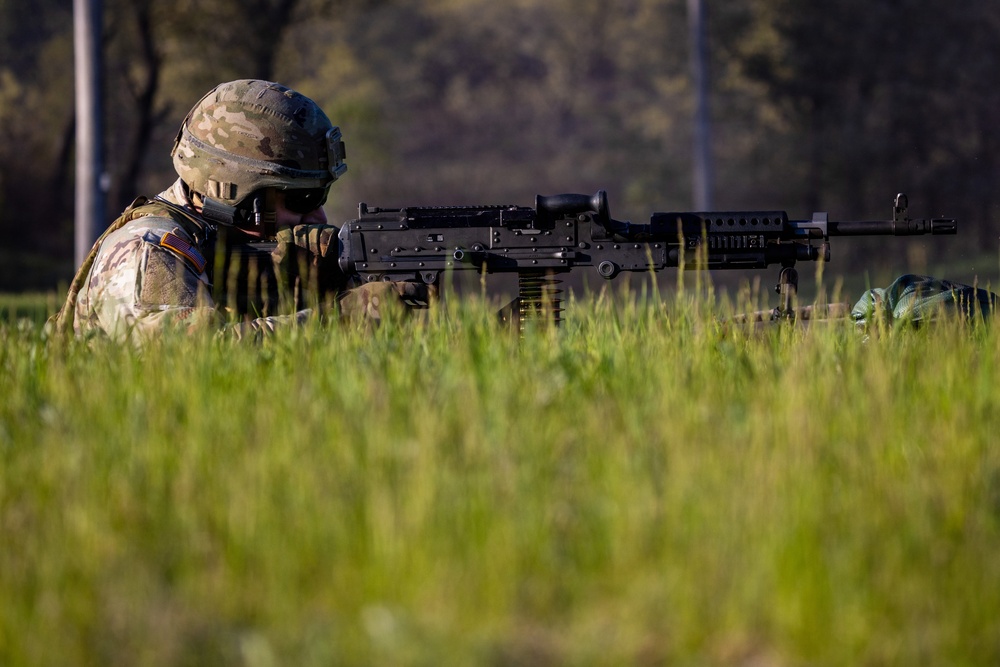 USARC Best Squad Competition Reflexive Fire Range