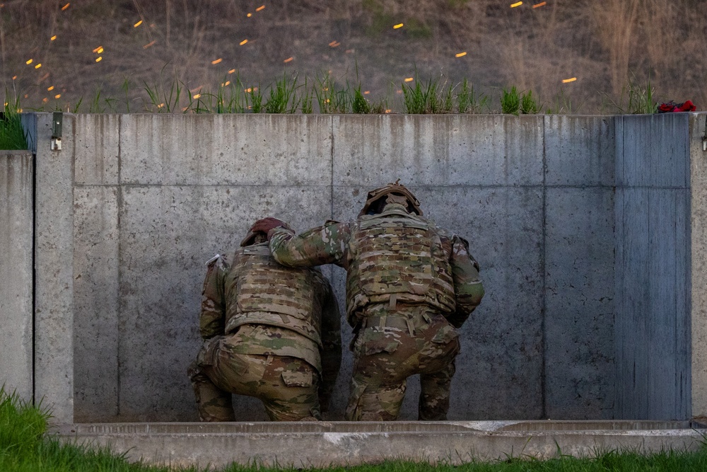 USARC Best Squad Competition Grenade Range