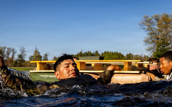 USARC Best Squad Competition Water Casulaty Evacuation