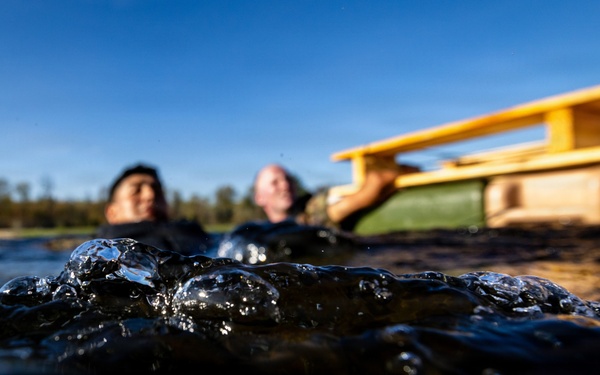 USARC Best Squad Competition Water Casulaty Evacuation